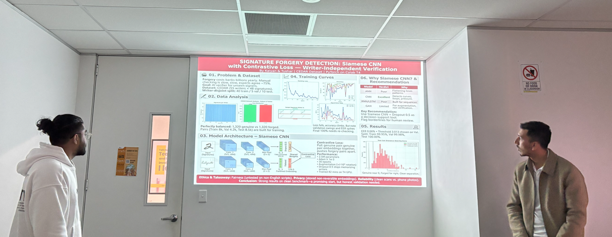AI and Machine Learning in Action: Students Showcase Real-World Technology Solutions