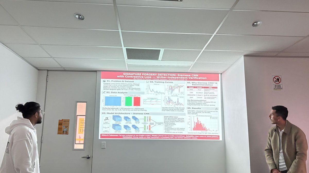 AI and Machine Learning in Action: Students Showcase Real-World Technology Solutions